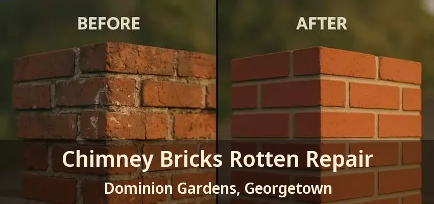 Chimney Bricks Rotten Repair Dominion Gardens, Georgetown - ON