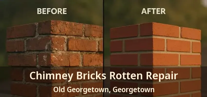 Chimney Bricks Rotten Repair Old Georgetown, Georgetown - ON Chimney Bricks Rotten Repair Old Georgetown, Georgetown - ON