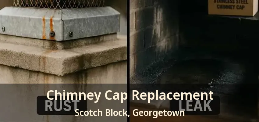 Chimney Cap Replacement Scotch Block, Georgetown - ON Chimney Cap Replacement Scotch Block, Georgetown - ON