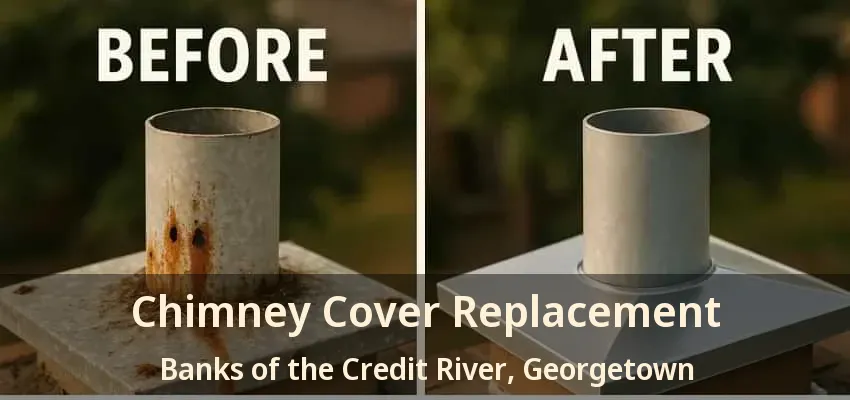 Chimney Cover Replacement Banks of the Credit River, Georgetown - ON Chimney Cover Replacement Banks of the Credit River, Georgetown - ON
