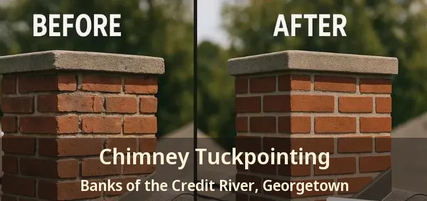 Chimney Tuckpointing Banks of the Credit River, Georgetown - ON Chimney Tuckpointing Banks of the Credit River, Georgetown - ON