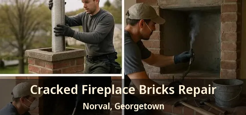 Cracked Fireplace Bricks Repair Norval, Georgetown - ON Cracked Fireplace Bricks Repair Norval, Georgetown - ON