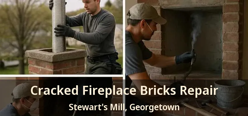 Cracked Fireplace Bricks Repair Stewart's Mill, Georgetown - ON Cracked Fireplace Bricks Repair Stewart's Mill, Georgetown - ON