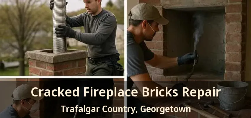 Cracked Fireplace Bricks Repair Trafalgar Country, Georgetown - ON Cracked Fireplace Bricks Repair Trafalgar Country, Georgetown - ON