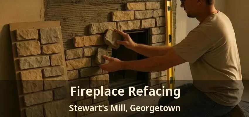 Fireplace Refacing Stewart's Mill, Georgetown - ON Fireplace Refacing Stewart's Mill, Georgetown - ON