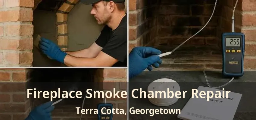Fireplace Smoke Chamber Repair Terra Cotta, Georgetown - ON