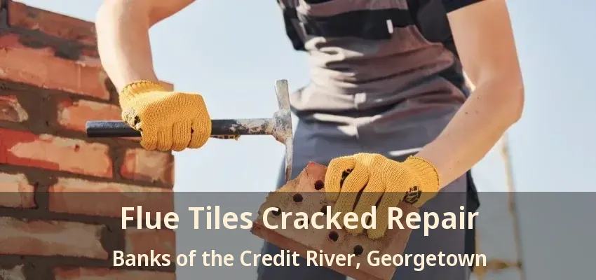 Flue Tiles Cracked Repair Banks of the Credit River, Georgetown - ON