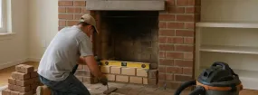 Fireplace Rebuild Meadowglen, Georgetown